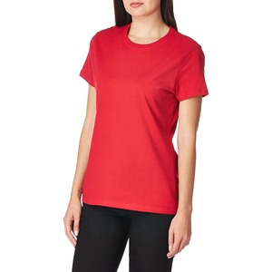Vente en gros de t-shirts décontractés pour femmes, 100% coton, été, personnalisables, respirants, manches courtes, streetwear, OEM - Product Image 5