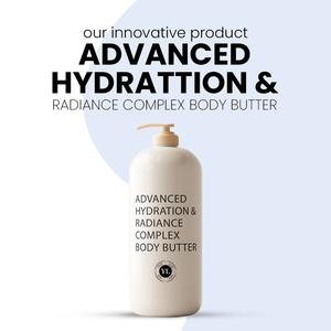 Loción Premium Avanzada para Hidratación y Luminosidad con Manteca de Karité, Cacao, Mango, Kokum y Aguacate, 200 ml, Venta al Por Mayor, OEM/ODM, Marca Privada - Product Image 2