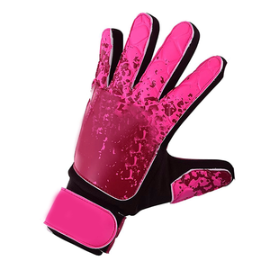 Gants de gardien de but en cuir personnalisés de haute qualité, fabriqués au Pakistan, pour l'entraînement au football et au soccer, avec protection des doigts. - Product Image 6