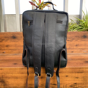 Wholesale High Quality Genuine Cowhide Leather Business Large Capacity Easy Carry School Computer Laptop Backpacks <b>Bags</b> for <b>Men</b> - Product Image 5