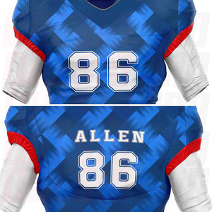 Uniformes de Fútbol Americano en Stock, Personalizados para los 32 Equipos, Camisetas Bordadas por Sublimación, Ropa Deportiva OEM con Nombre y Número del Equipo - Product Image 2
