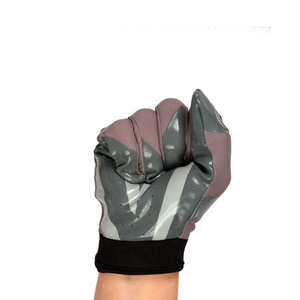 Vente flash - Gants de football américain unisexes pour adultes, sur mesure, en cuir, avec écran tactile, respirants, en latex, imperméables, de qualité supérieure, avec fermeture à crochet - Product Image 4