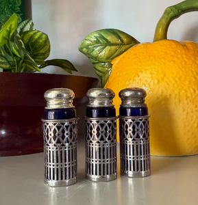 Gold Shiny Finished <b>Spice</b> Bottle Storage Container <b>Jars</b> Set of Two Steel Lid Metal Barbecue Salt Pepper <b>Spice</b> Shakers - Product Image 6