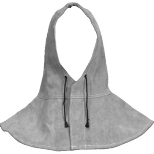 Capuche de sécurité pour soudeur en cuir de vachette de qualité supérieure, certifiée CE, résistante au feu, anti-coupure, anti-chaleur, protection des mains - Product Image 2