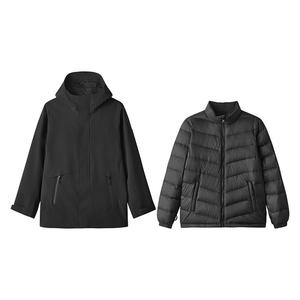 TR-SFSJ-015 Premium Womens Hoodies <b>Waterproof</b> <b>Warm</b> Windbreaker Softshell 3 in 1 Jacket for Mountain Climbing Jacket for Women - Product Image 3