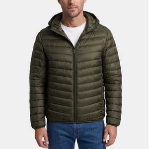 High-Quality <b>Men</b>’s <b>Winter</b> Puffer Jacket with Custom Logo OEM/ODM Wholesale Thickened <b>Warm</b> Quilted Down <b>Coat</b> Puffer Jacket - Product Image 1