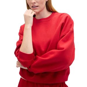 Sudadera cómoda para mujer, de tacto suave tela de algodón, cuello redondo clásico, manga larga, nuevo estilo, sudadera para la comodidad diaria - Product Image 5