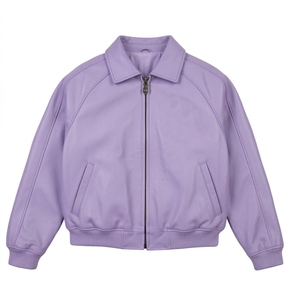 Veste en cuir véritable noire pour homme de qualité supérieure, veste en cuir pour homme, taille plus, vêtements décontractés - Product Image 5