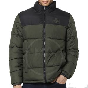 Chaquetas acolchadas de invierno para hombre 2025, estilo personalizado, cuello levantado, poliéster, precio al por mayor, mangas largas - Product Image 1