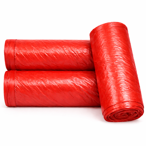 Rouleaux de sacs poubelles personnalisables de 12 à 16 gallons, sacs poubelles pour jardin, bureau, sacs poubelles résistants en PE 24*32cm, sacs en plastique recyclables pour la cuisine - Product Image 1