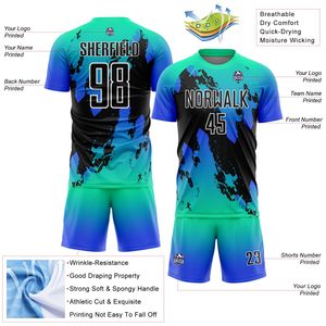 Maillots et uniformes de football pour hommes, design dernier cri, qualité supérieure, légers, disponibles au Pakistan à prix de gros - Product Image 3