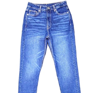 Jeans de Mezclilla para Hombre, Corte Clásico Recto, Estilo Vintage Lavado, Ajuste Delgado, Alta Elasticidad - Product Image 1