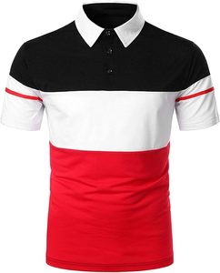 Chemises et T-shirts pour hommes en coton 100% tricoté, avec logo brodé personnalisé, en vente en ligne - Product Image 6