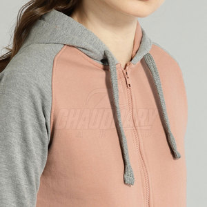Sweat-shirts à fermeture éclair pour femmes, texture lisse, tissu de qualité supérieure, sweat-shirts à fermeture éclair pour femmes, streetwear décontracté - Product Image 6