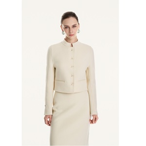 Productos Listos para Enviar: Faldas para Mujer, Nueva Falda MIRELLA HECHA A MANO DE CACHEMIRA, Cintura Media, Largo Midi, Color Sólido Natural, Faldas para Chicas - Product Image 4