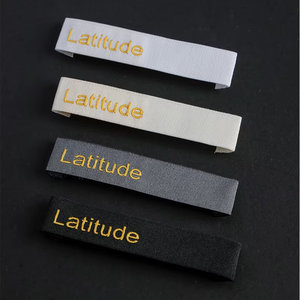 Etiquetas Tejidas Personalizadas para Ropa, Etiquetas de Marca para Prendas, Etiquetas de Cuello de Algodón Impresas, Exclusivas, Impresas con Diseño OEM - Product Image 6