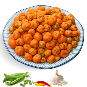 Produits en gros OEM : Snack de pois verts salés épicés et cacahuètes, collation saine en vrac - Product Image 4