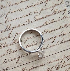 Bague de fiançailles en or 14 carats avec diamant CVD taille marquise de 2 carats, sertie de griffes, pour femme, bague de mariage et de mariée en or 14 carats, diamant de laboratoire - Product Image 5