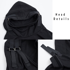 Sudadera con Capucha Extra Grande para Hombre, Forrada de Felpa, Color Sólido, Estilo Urbano, Sudadera con Capucha Informal para Invierno - Product Image 5
