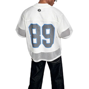 Camiseta de Fútbol Americano al por Mayor, Elegante y Transpirable, Estilo Urbano, Personalizable con Número, Fabricante OEM al por Mayor - Product Image 2