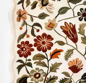 Alfombras y Tapetes Modernos de Lana con Diseño Floral de Pelo Largo, Hechos a Mano, para Sala de Estar y Dormitorio - Product Image 3