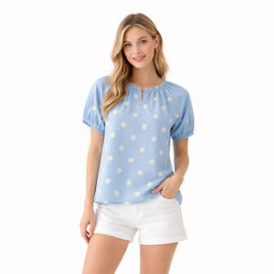 Blusa Elegante para Mujer – Diseño Personalizado OEM/ODM, Ropa de Oficina y Casual - Product Image 2