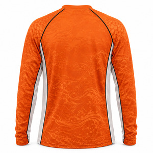 OEM Custom Angler Fishing Jersey Long Sleeve <b>Holographic</b> Sublimated UPF 50+ Quick-Dry Performance Tournament Shirt - Product Image 3
