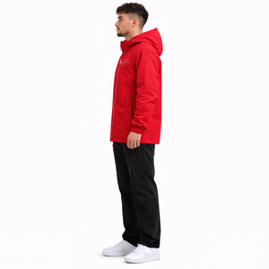 Veste à capuche personnalisée pour homme, imperméable, légère, coupe-vent, streetwear, fournisseur en gros OEM, vestes pour homme - Product Image 3