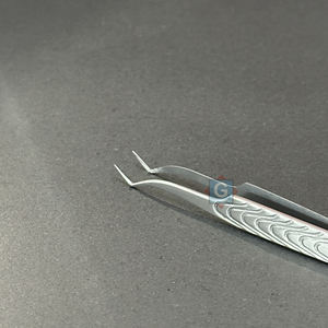 Pinzas para Extensión de Pestañas Más Vendidas, Pinzas de Acero Inoxidable con Punta Afilada - Product Image 4