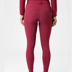 High Quality 4-way Stretch Horse Riding Breeches <b>Leggings</b> Tights <b>Equestrian</b> Wear Pants on Technical Fabric with Soft Feel - Product Image 4