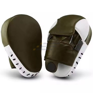 แผ่นซ้อมชกมวยหนัง PU คุณภาพสูง ระบายอากาศได้ดี สีดำ สำหรับฝึกซ้อม - Product Image 1