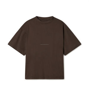 เสื้อยืดวินเทจโอเวอร์ไซส์ผู้ชายแนวสตรีทแวร์น้ำหนักมาก - Product Image 1