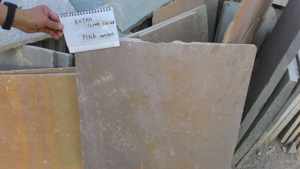 Pierre calcaire rose de Kota de qualité supérieure, pierre naturelle pour revêtements de sol, allées de jardin et projets architecturaux contemporains - Product Image 2