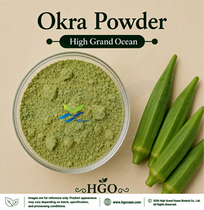 Suministro Directo de Fábrica HGO de Polvo de Okra Natural (Grado Alimenticio), Polvo Vegetal Secado por Aspersión o Liofilizado - Product Image 1