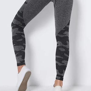 Ropa Deportiva al por Mayor para Gimnasio, Conjuntos de 2 Piezas para Mujer, Chaquetas de Yoga, Leggings de Entrenamiento, Secado Rápido, Transpirables, para Verano - Product Image 4