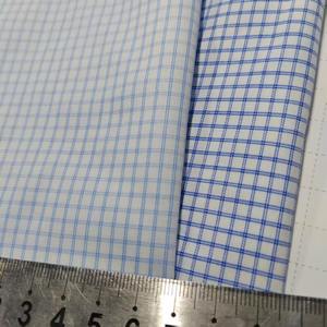 Tela Popelina a Cuadros 100% Algodón Teñida con Hilo, Suave, Resistente a las Arrugas, con Acabado de Amoníaco Líquido para Camisas Finas a Cuadros para Niños - Product Image 4