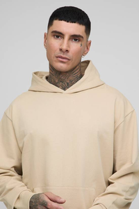 Sudaderas con Capucha para Hombre y Unisex, 100% Algodón, Lisas, Teñidas, con Efecto Desgastado, para Invierno, con Impresión de Logotipo Personalizado - Product Image 6