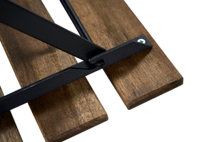 Benk ชุดบิสโทรอะคาเซีย1โต๊ะ + 2เก้าอี้สำหรับสวนกลางแจ้งลานบ้านโรงแรมหรือบ้านไร่ - Product Image 4