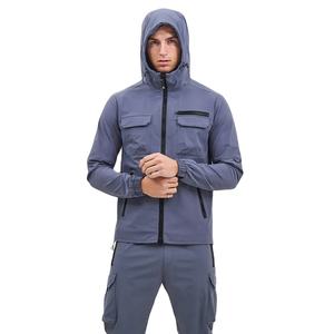 Ensemble coupe-vent léger pour homme adulte, multicolores, respirant, séchage rapide, imperméable, streetwear, vente en gros - Product Image 2