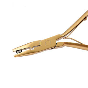 Pinzas de Acero Inoxidable para Extensiones de Cabello, Diseño Profesional Personalizado, Revestimiento Multicolor, Herramientas para Extensiones de Cabello en Venta - Product Image 2