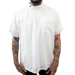 Veste de barbier classique de haute qualité certifiée CE/EU, respirante, à séchage rapide, imperméable, coupe-vent, manches courtes, pour hommes - Product Image 1