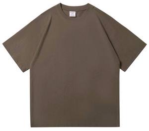 Camiseta al por Mayor de 300 GSM, 100% Algodón Puro, Lisa, Holgada, Unisex, Anti-Pilling, Agradable al Tacto, Personalizable con Logotipo - Product Image 4