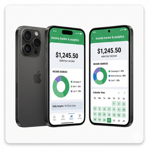 แอปการตลาดแบบพันธมิตร royalcraft-ได้รับค่าคอมมิชชั่น, ลิงก์ติดตาม, ผู้จัดการแคมเปญ & การวิเคราะห์ iOS/Android - Product Image 4