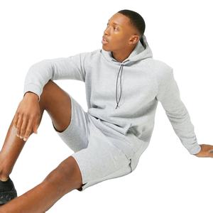 Ensemble de survêtement respirant pour homme, taille élastique, respirant, sweat-shirt à capuche et short de sport, en molleton de coton, vêtements d'hiver, fabriqué au Pakistan - Product Image 5
