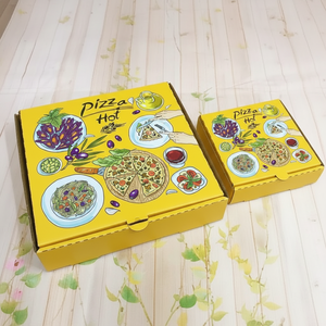 Custom Printed <b>Pizza</b> <b>Box</b> Personalized Food Packaging <b>Box</b> for Takeaway Delivery and Fast Food Restaurant Packaging - Product Image 3