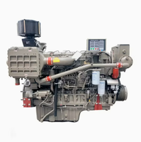 Moteur marin hors-bord de haute qualité YUCHAI série YC6T 16,35 L 6 cylindres 4 temps 250-600 KW refroidi par eau pour bateaux