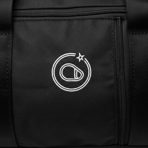 Sac de voyage extérieur avec compartiment à chaussures, sac de sport et de gym tendance avec logo personnalisé et motif lettres, sac bandoulière - Product Image 3