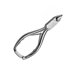 Coupe-ongles professionnel en acier inoxydable robuste, lame courbée, ouverture large, étiquette personnalisée pour ongles des mains et des pieds - Product Image 3