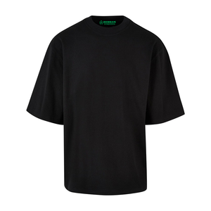 T-shirt Homme Oversize Uni à Manches Courtes Col Rond Style Décontracté Urbain Respirant en Coton Jersey Coupe Épaules Tombantes 300 GSM - Product Image 3