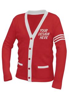 Prix B2B complets pour pulls en tricot unisexes personnalisés avec logo brodé pour les fraternités et les sororités des universités - Product Image 5